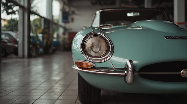 Vintage Car Close-Up
