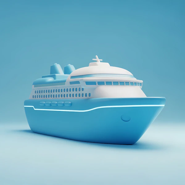 Minimalist Cruise Ship