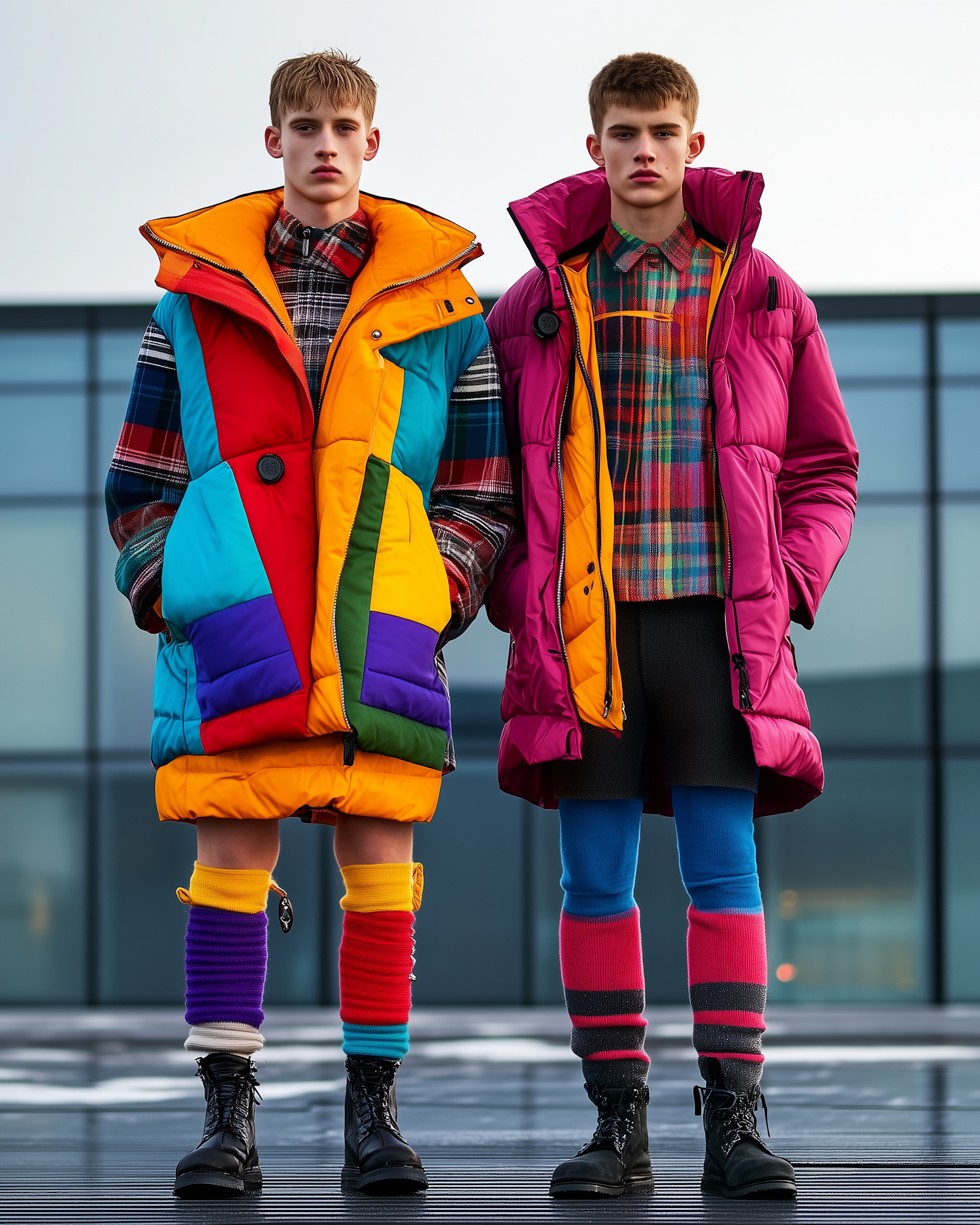 Colorful Winter Fashion