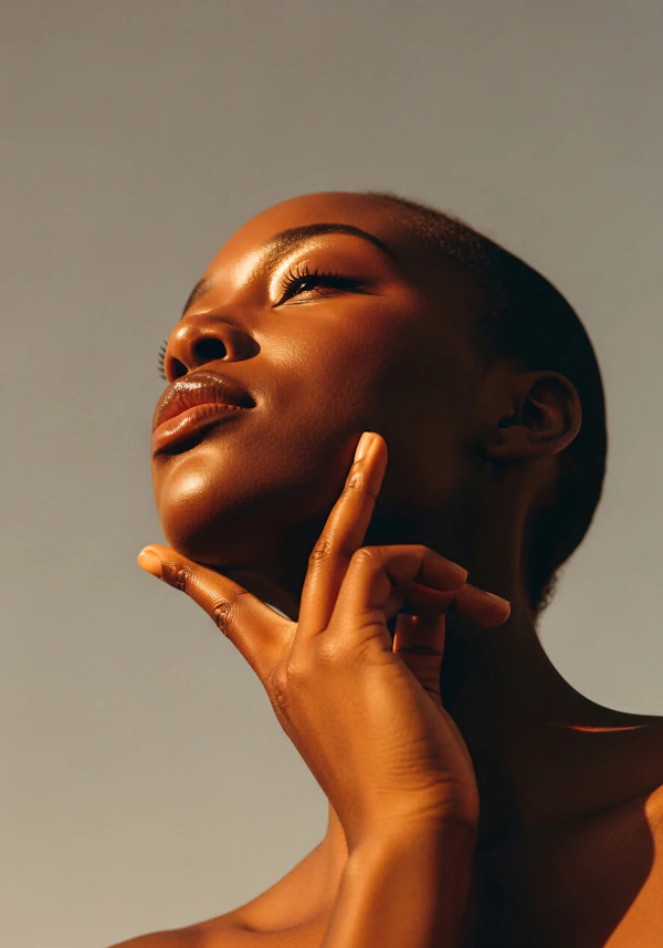 Serene Portrait Glow