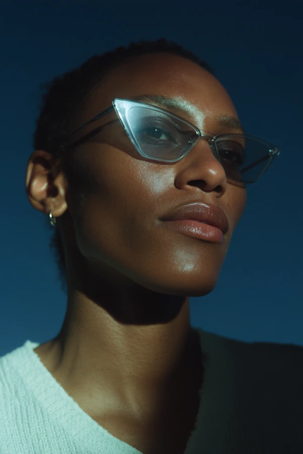 Stylish Portrait Close-Up