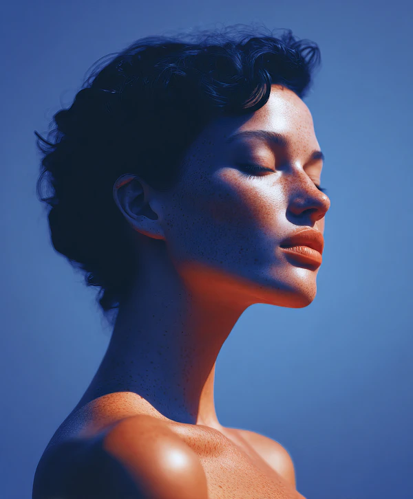 Serene Portrait Lighting