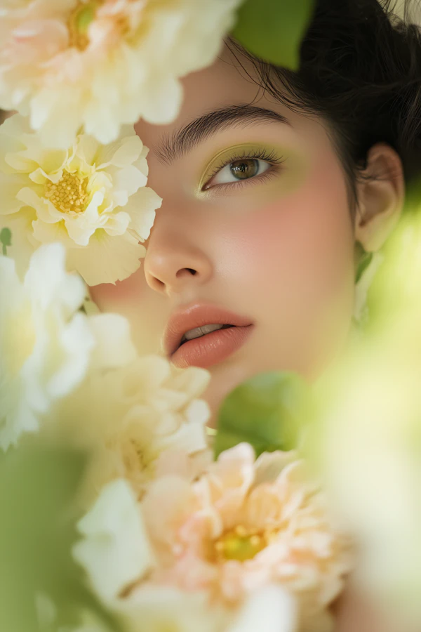 Ethereal Floral Portrait