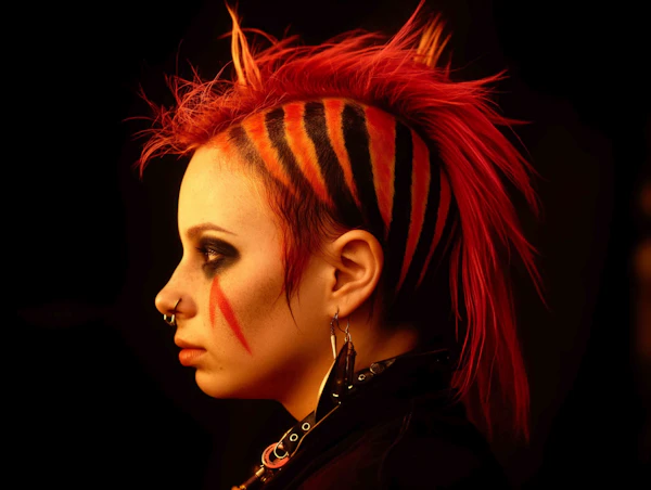 Punk Aesthetic Portrait