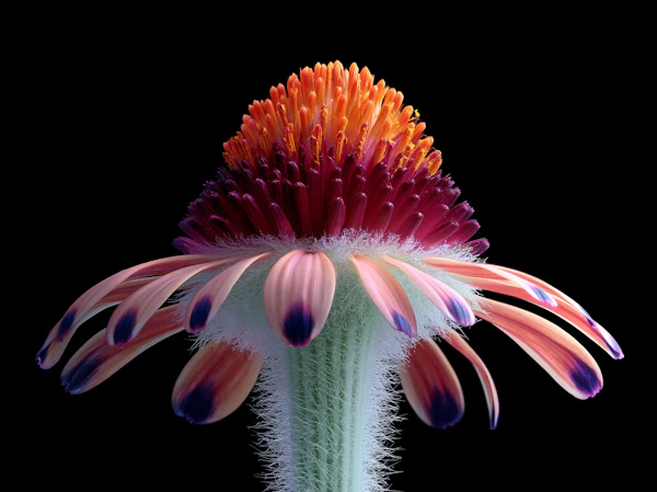 Vivid Flower Close-Up