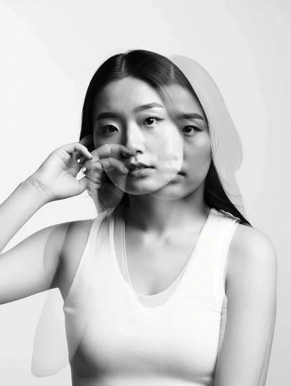 Double Exposure Portrait