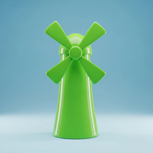 Green Windmill Design