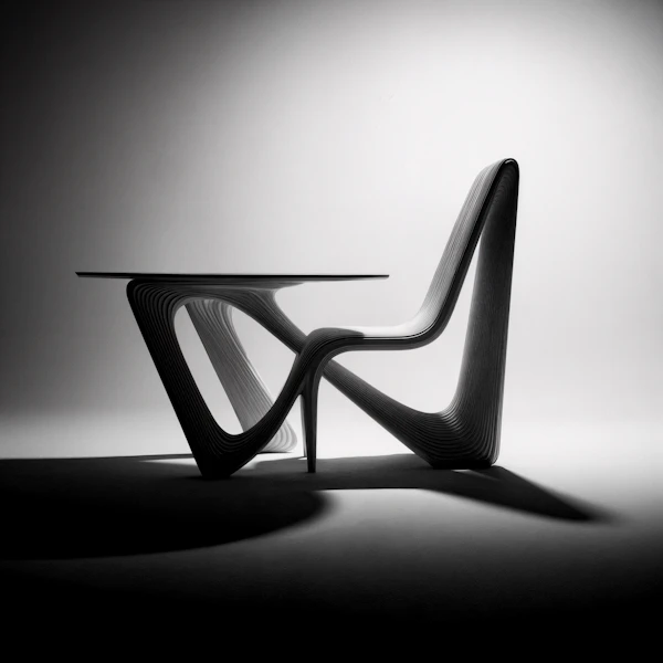 Futuristic Furniture Set