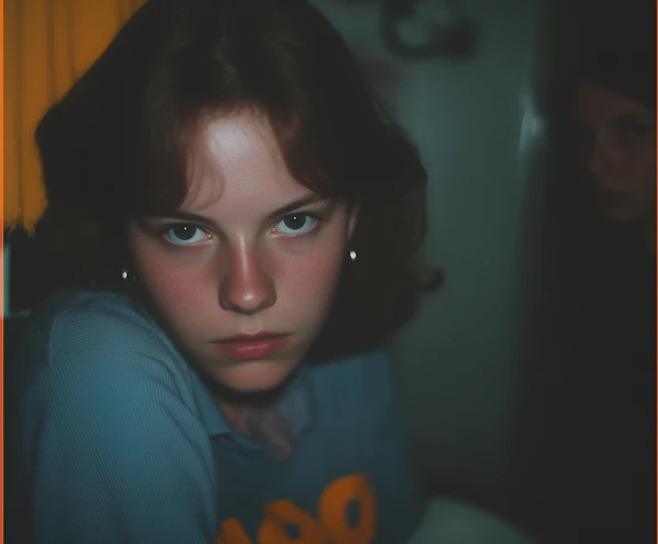 Intense Gaze Portrait