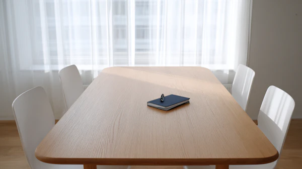 Minimalist Table Scene