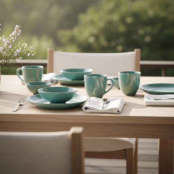Serene Outdoor Dining