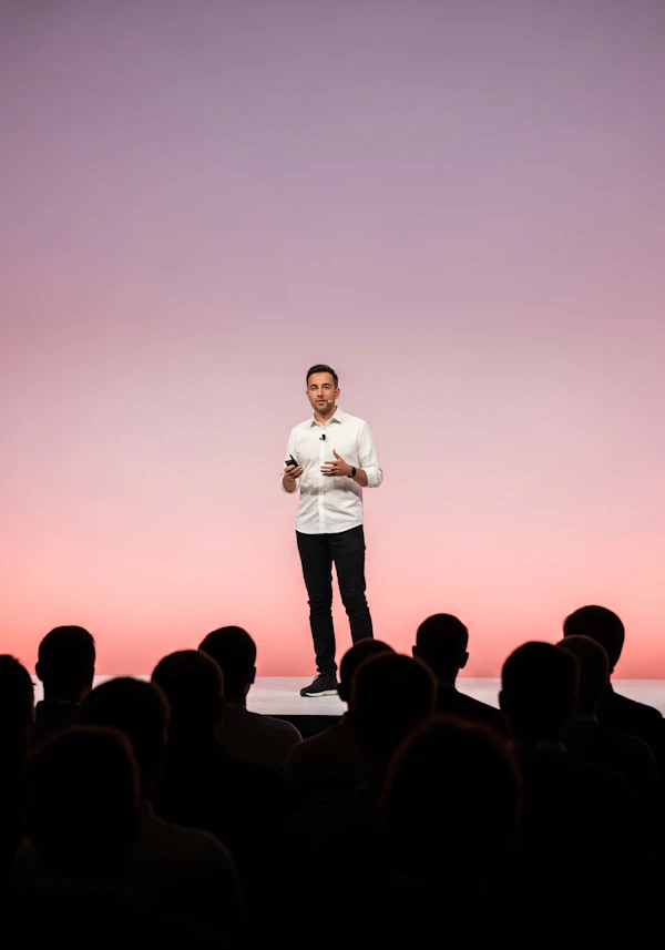 Speaker on Stage