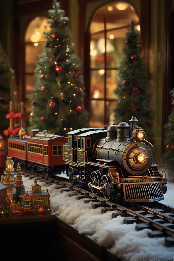 Festive Holiday Express