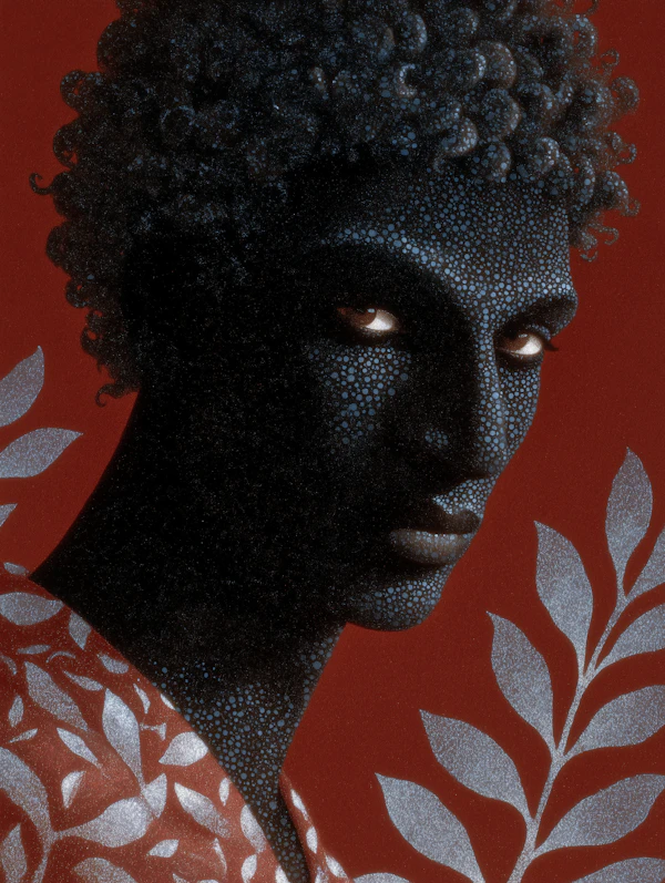 Textured Portrait Art