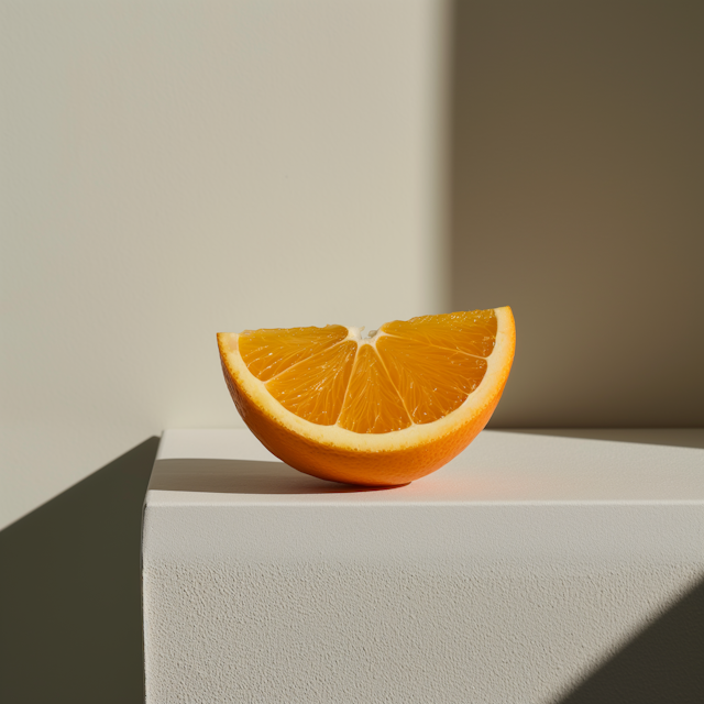 Vibrant Orange Slice