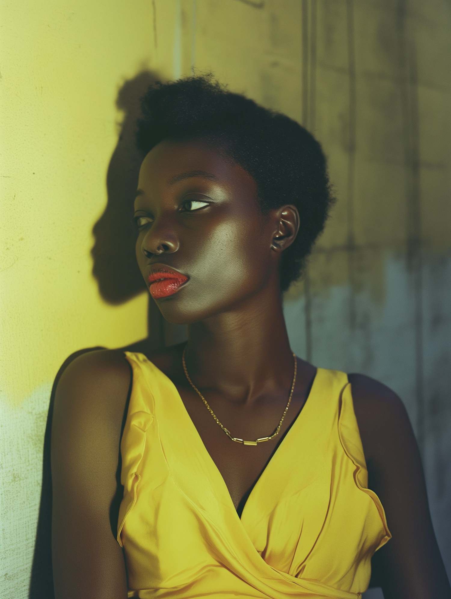 Portrait of a Contemplative Woman
