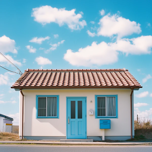 Charming Blue House