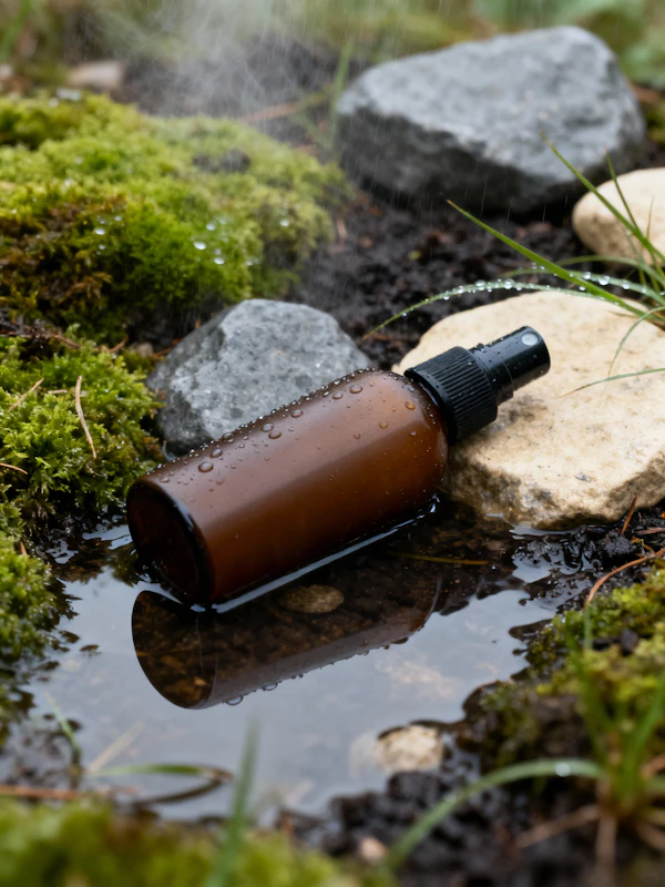 Natural Spray Bottle Scene