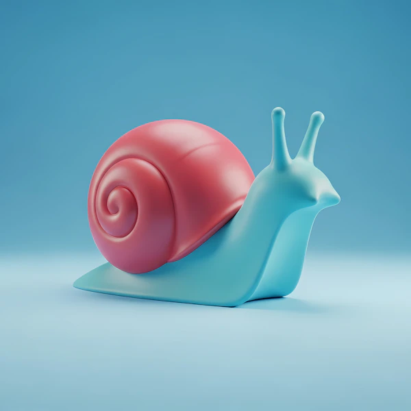 Stylized Snail Art