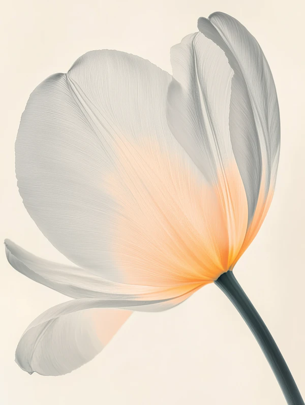 Delicate Tulip Close-Up