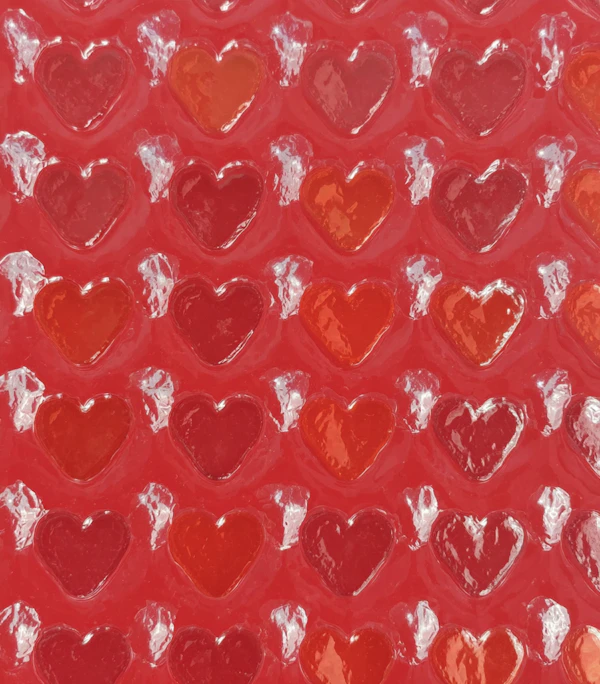 Glossy Heart Pattern
