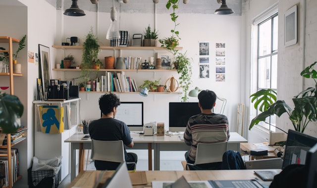 Contemporary Shared Workspace