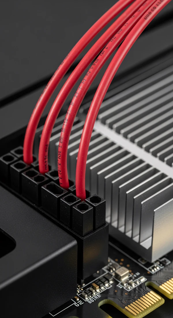 Computer Hardware Close-Up