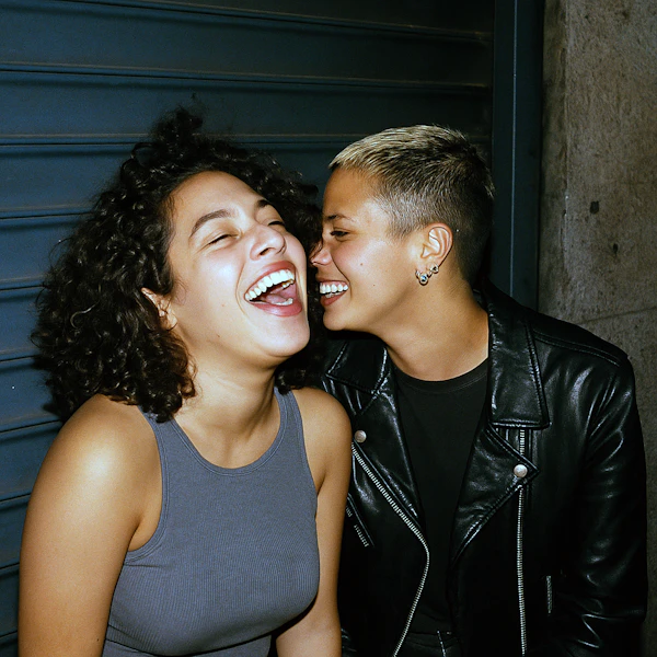 Joyful Urban Moment