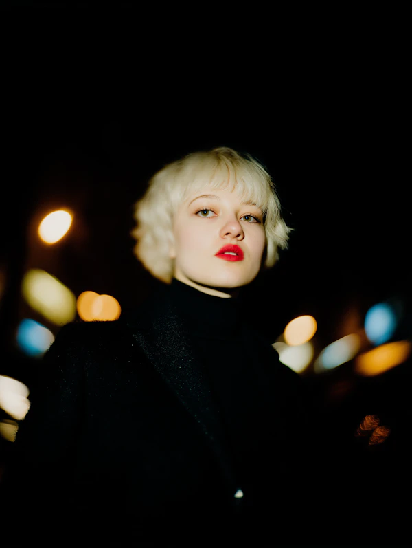 Urban Night Portrait