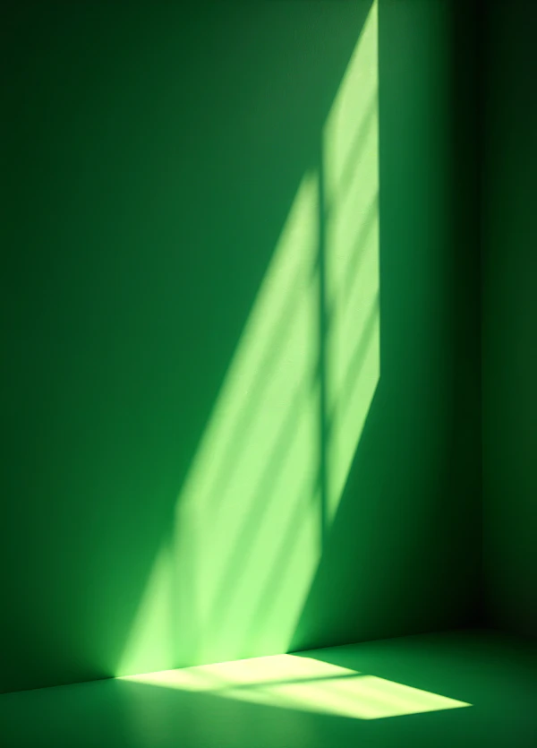 Minimalist Green Scene