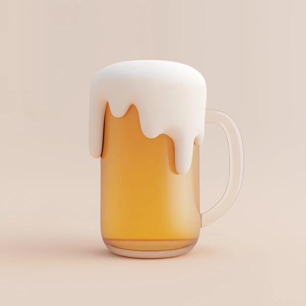 Minimalist Beer Mug