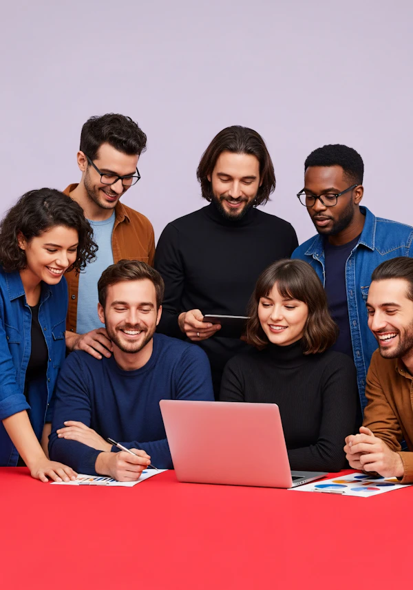 Team Collaboration Scene