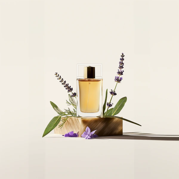Elegant Perfume Display