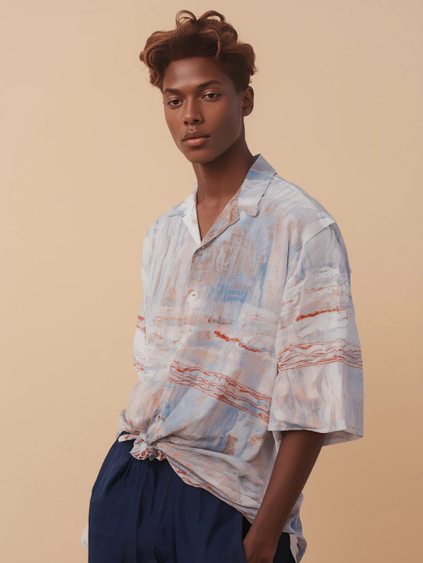 Stylish Young Man Portrait