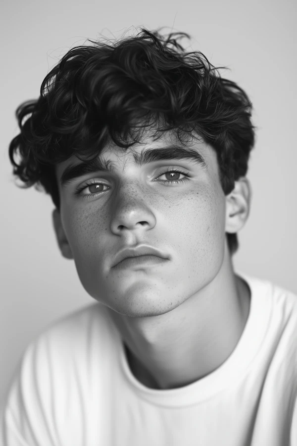 Contemplative Portrait