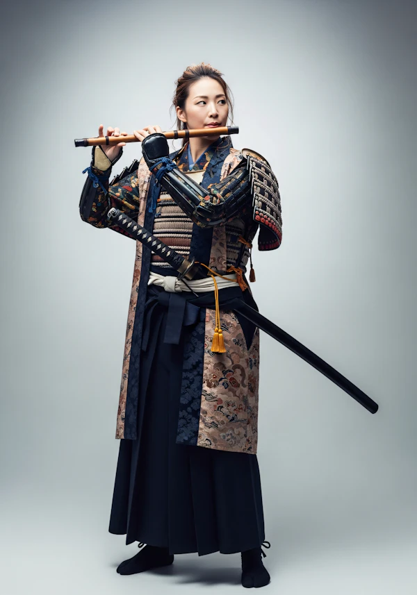 Samurai Flute Player