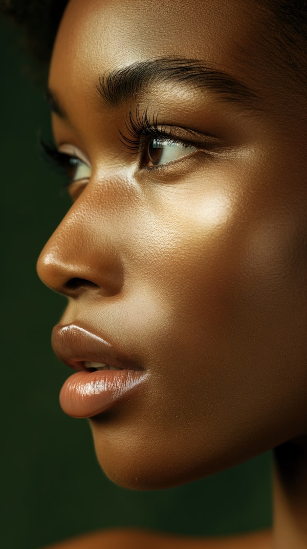 Serene Young Woman Portrait