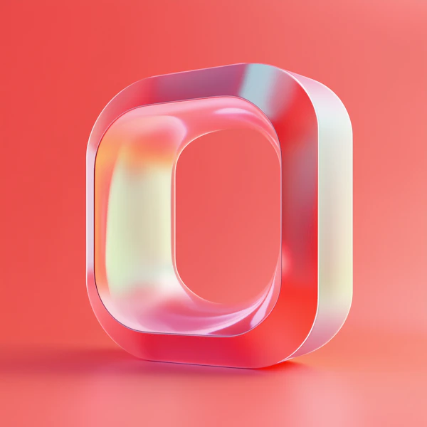 Futuristic 3D Frame