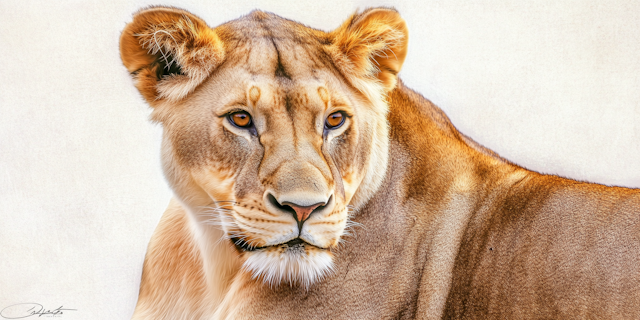 Lioness Close-Up