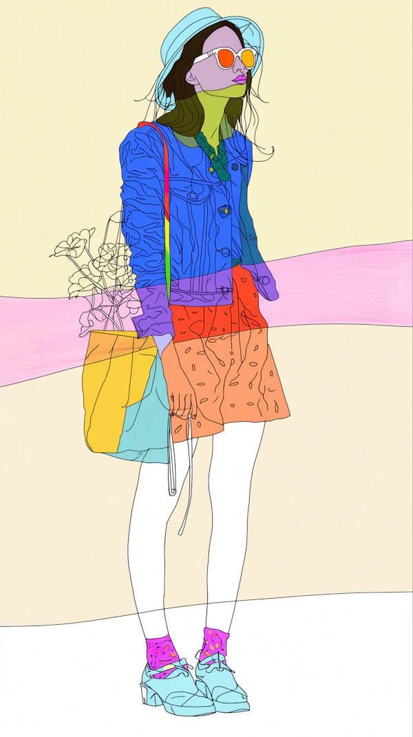 Stylish Artistic Portrait