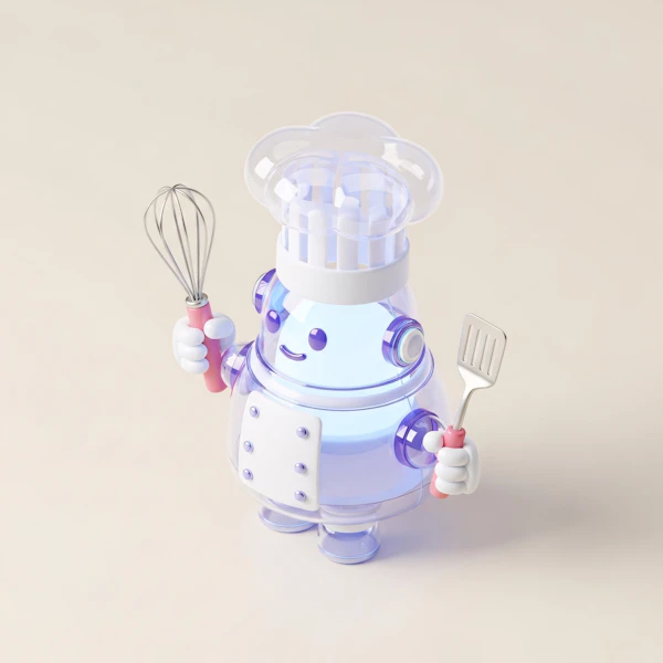 Robot Chef in 3D