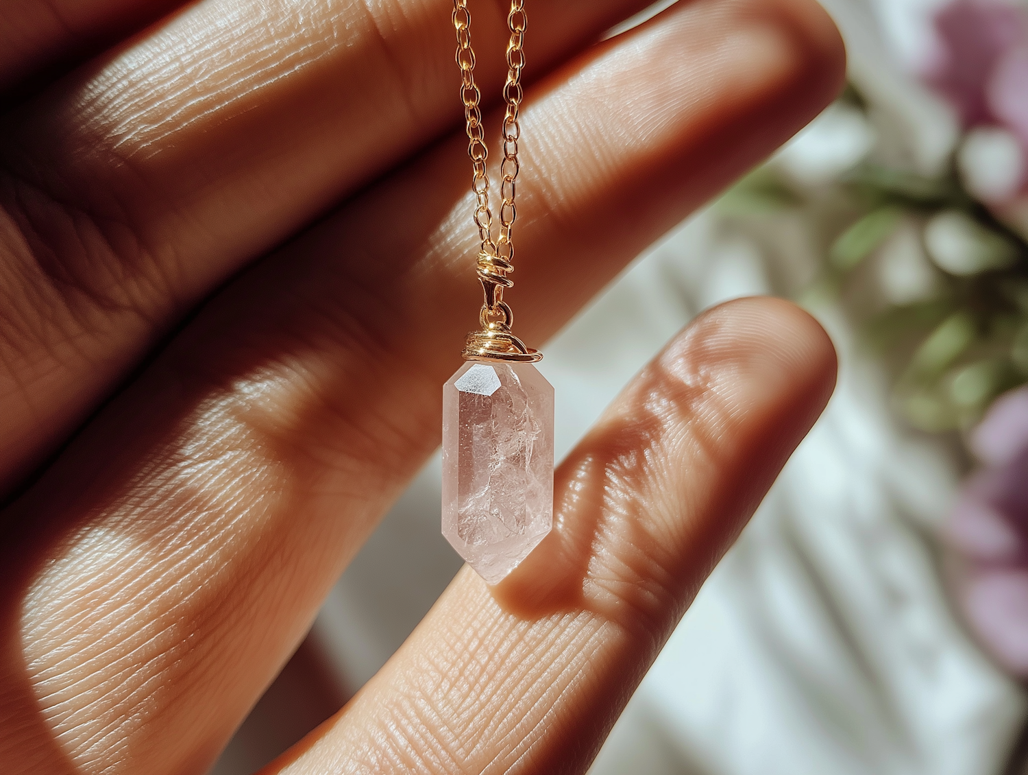 Crystal Pendant Close-up