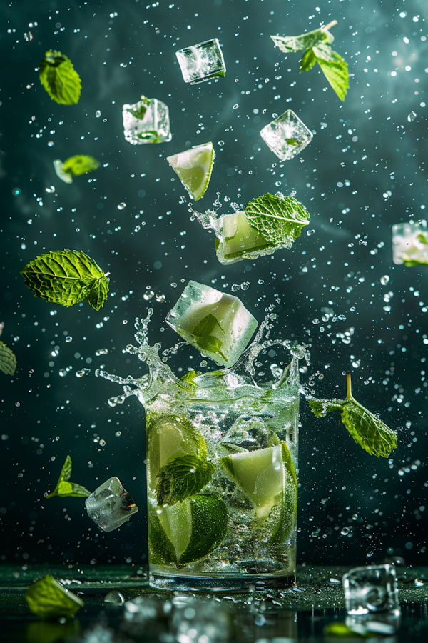 Dynamic Mojito Splash