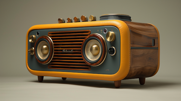 Vintage Style Radio