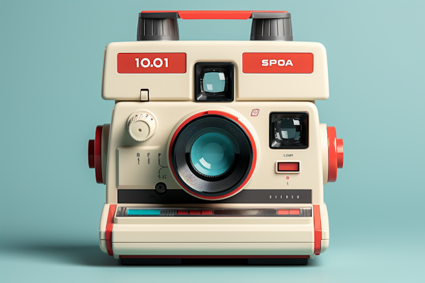 SPOA Vintage Camera with Dual Viewfinders