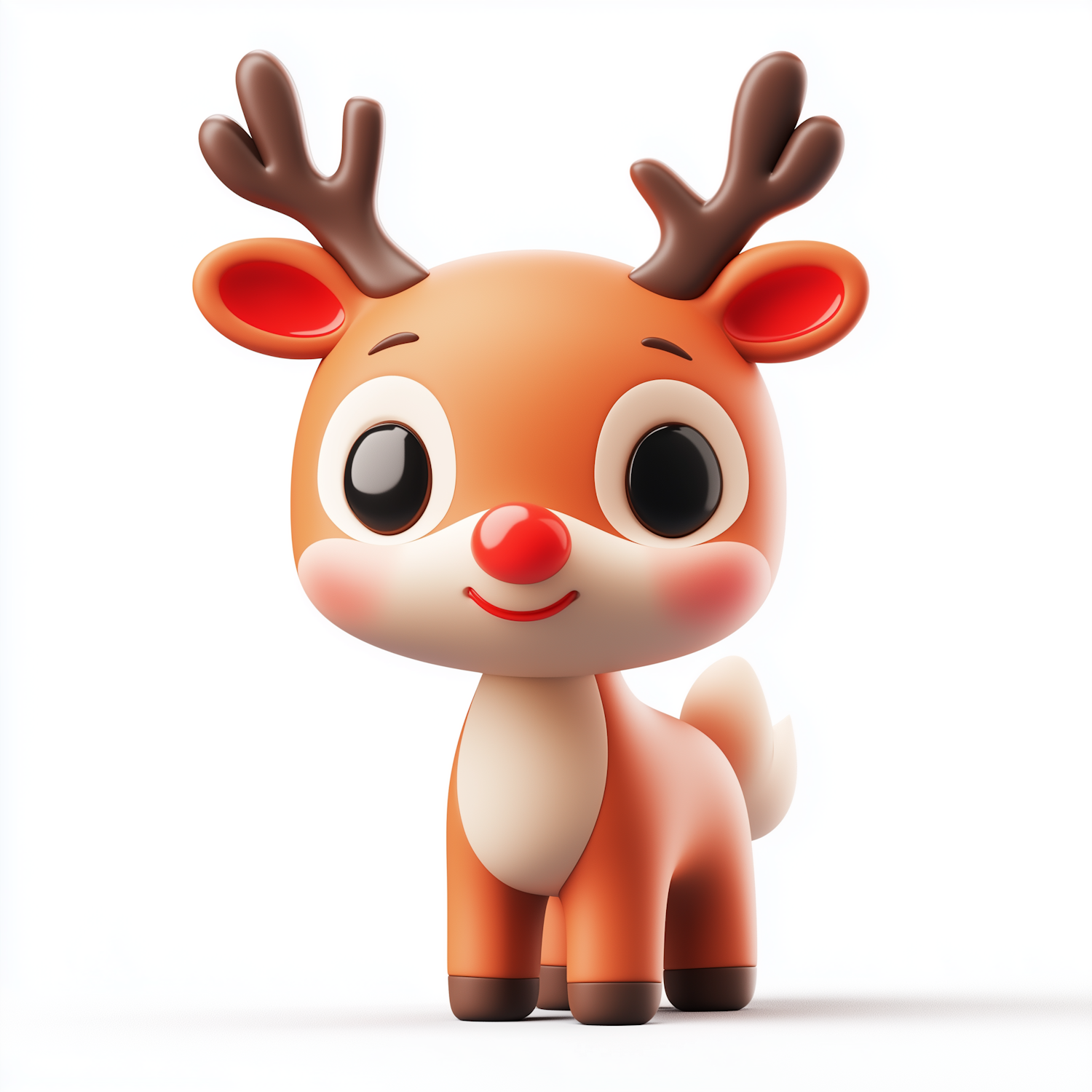 Cartoon Reindeer Illustration