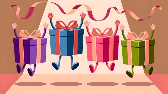 Animated Gift Boxes