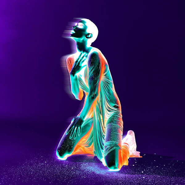 Surreal Neon Artwork