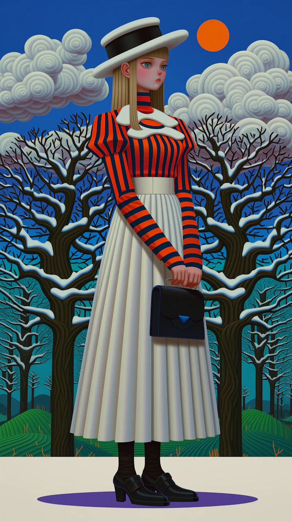 Surreal Woman Portrait