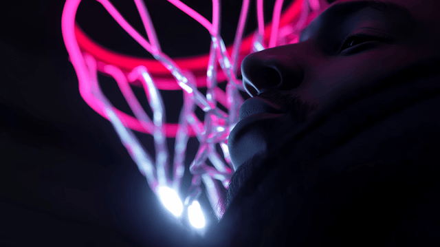 Neon Contemplation